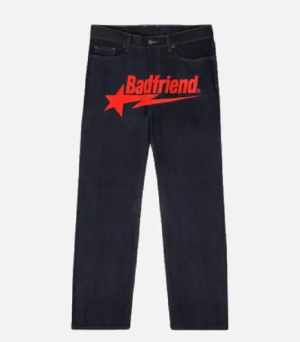 Bad-Friend-Latter-Printed-Jeans-Black-Red-2.webp