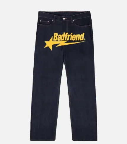 Bad-Friend-Latter-Printed-Jeans-Black-Yellow-2.webp