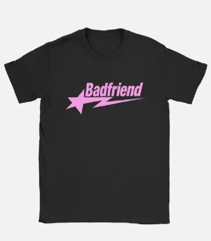 Bad-Friend-Letter-Print-Shirt-Black-Pink-2.webp