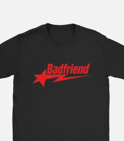 Bad-Friend-Letter-Print-Shirt-Black-Red-1.webp