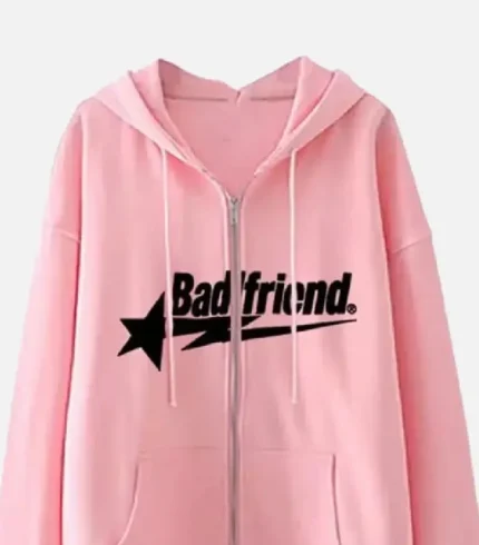 Bad-Friend-Zip-Hoodie-Pink-1.webp